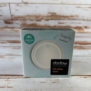 Dodow Sleep Aid Device Stress Relief Better Sleep White Used